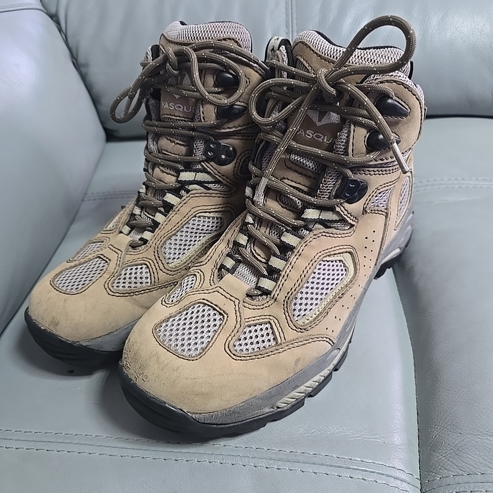 Vasque Gore-Tex Breeze‎ Waterproof Brown Hiking Boots Shoes Womens Size 9.5M